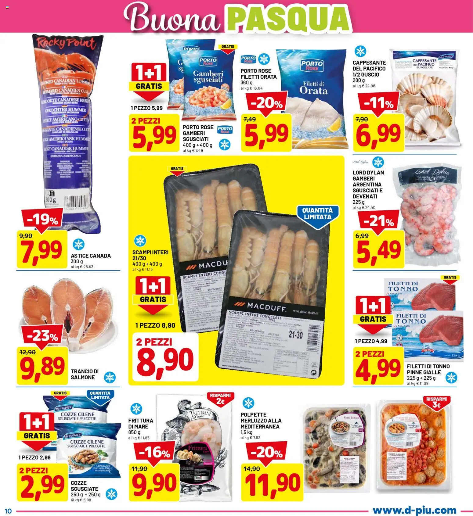 D Più volantino - pagina 10 - valido dal 26/03/2026