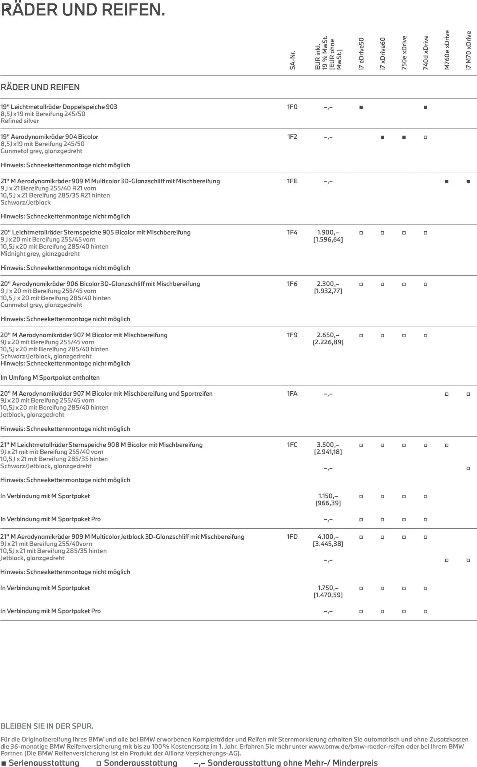 BMW Prospekt 7er	 - Seite 15 - gültig ab 24.02.2026