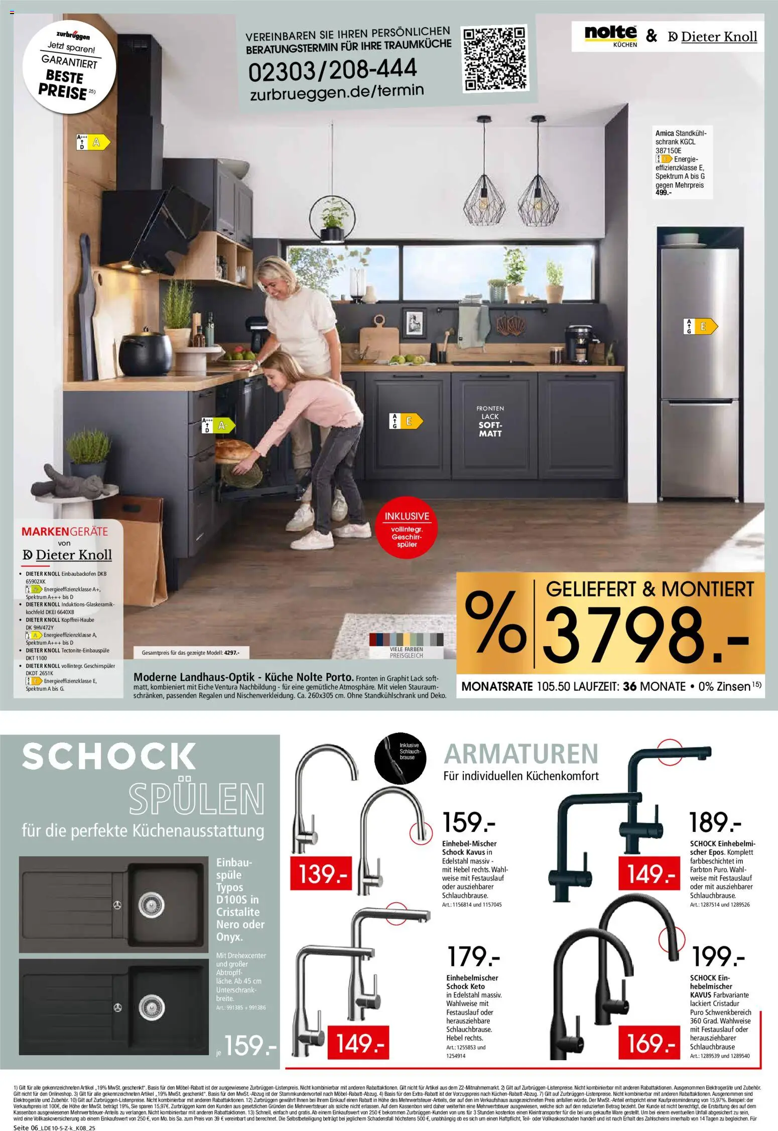 Zurbrüggen Küchen für Ihr Zuhause - Seite 6 - gültig ab 08.11.2025