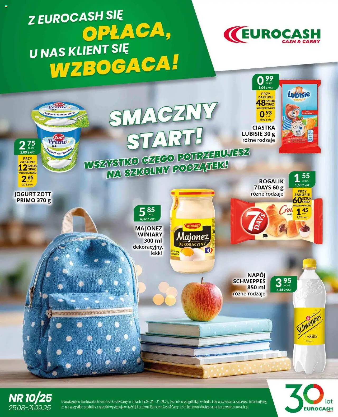 Eurocash Gazetka - strona 1- ważny od 25.08.2025
