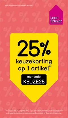 Leen Bakker folder geldig vanaf 30-03-2026