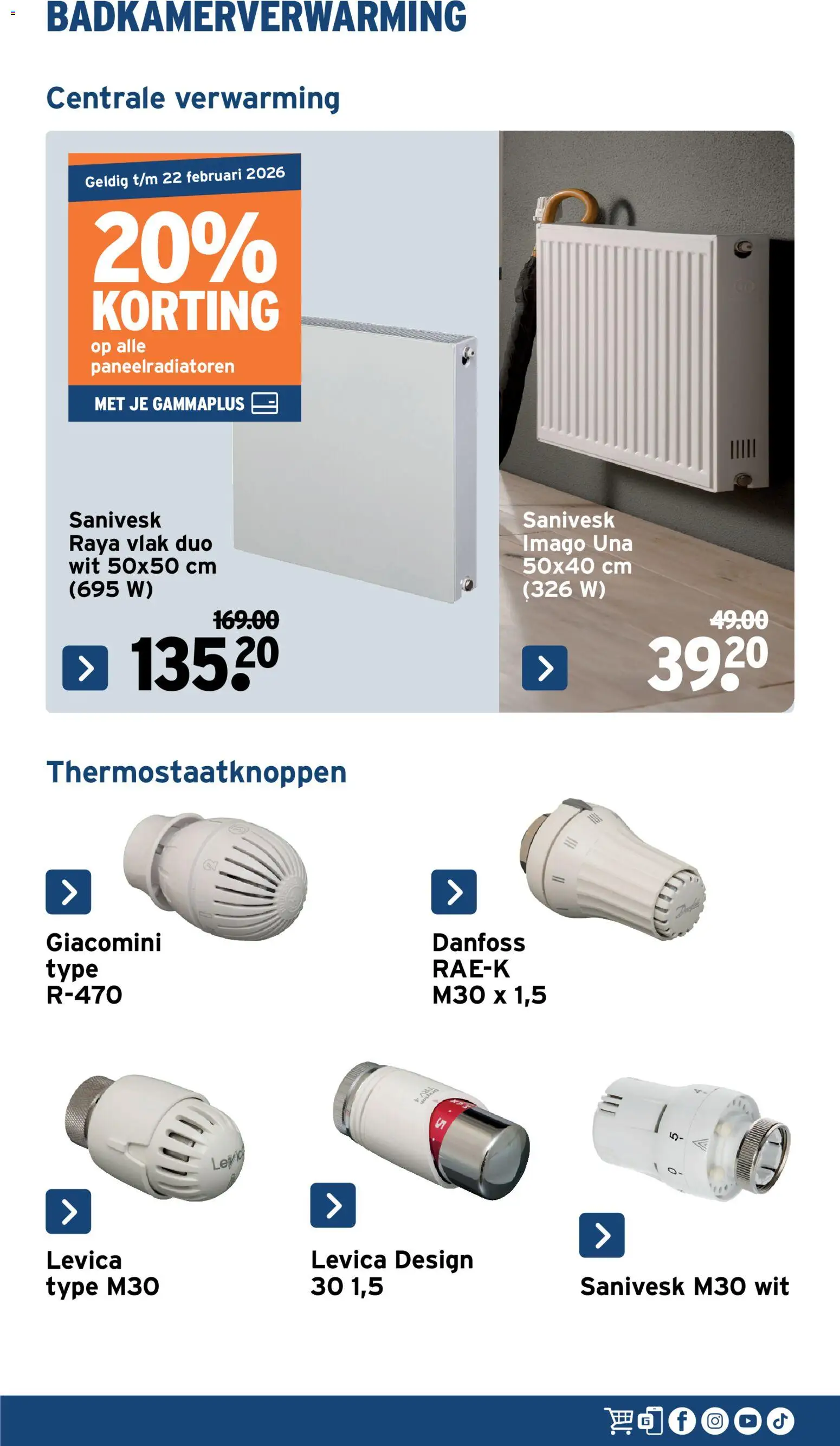 GAMMA - Sanitairspecial - page 56- valid from 07/01/2026