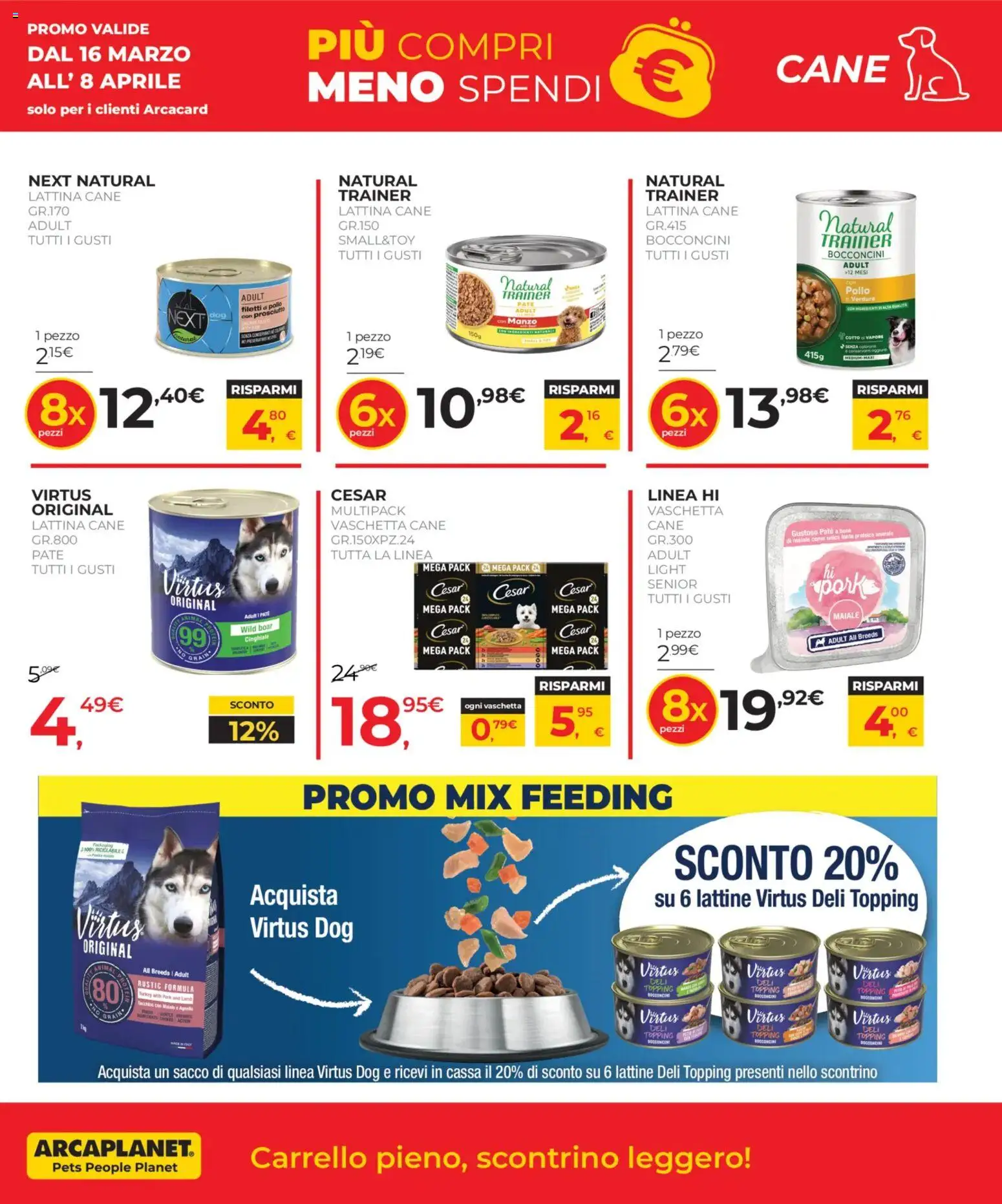 Arcaplanet volantino - pagina 11 - valido dal 16/03/2026