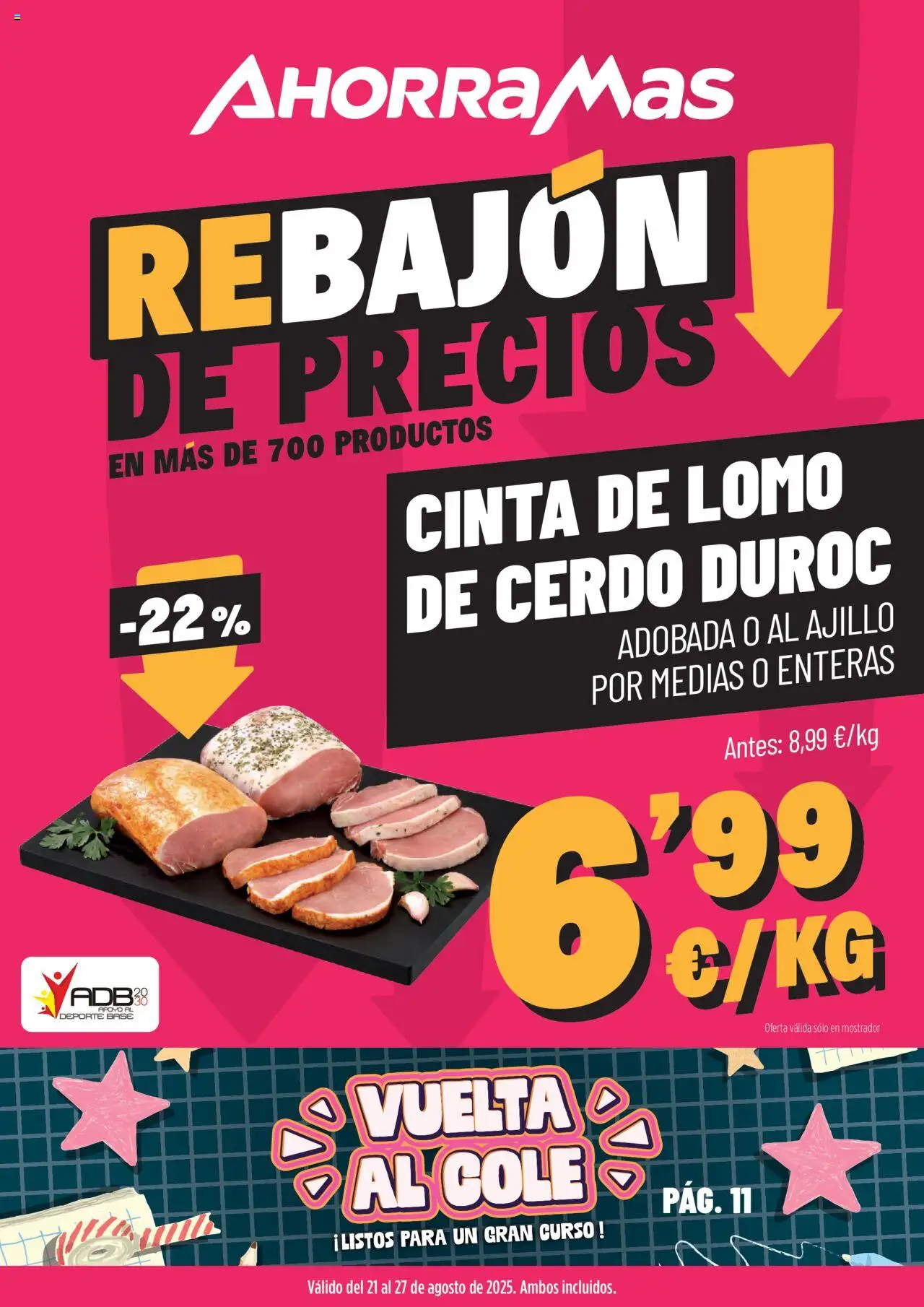 AhorraMas folleto - Página de 1 - Válido desde 21/08/2025