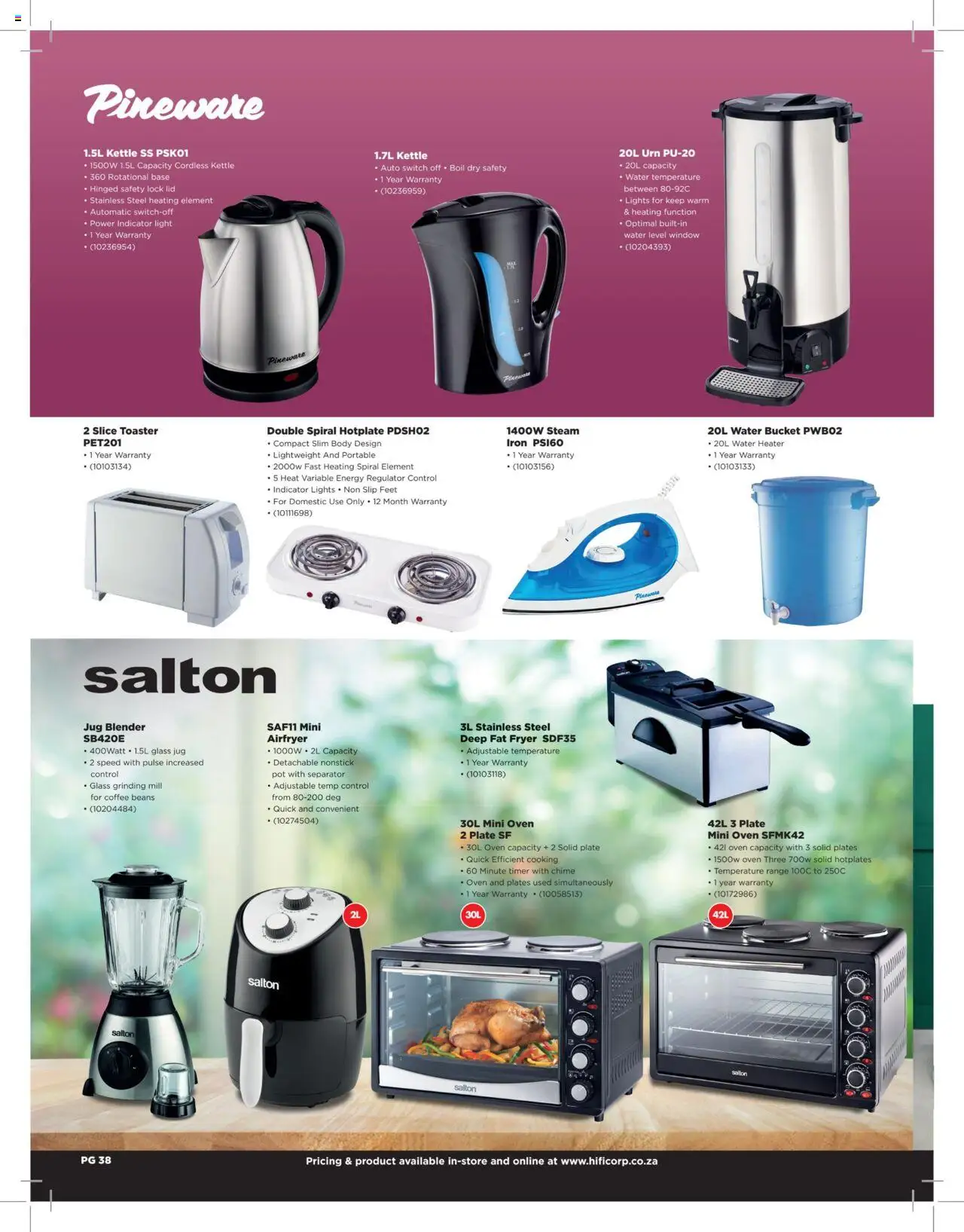 HiFi Corp - Extended Range Catalogue - page 38- valid from 12/02/2024