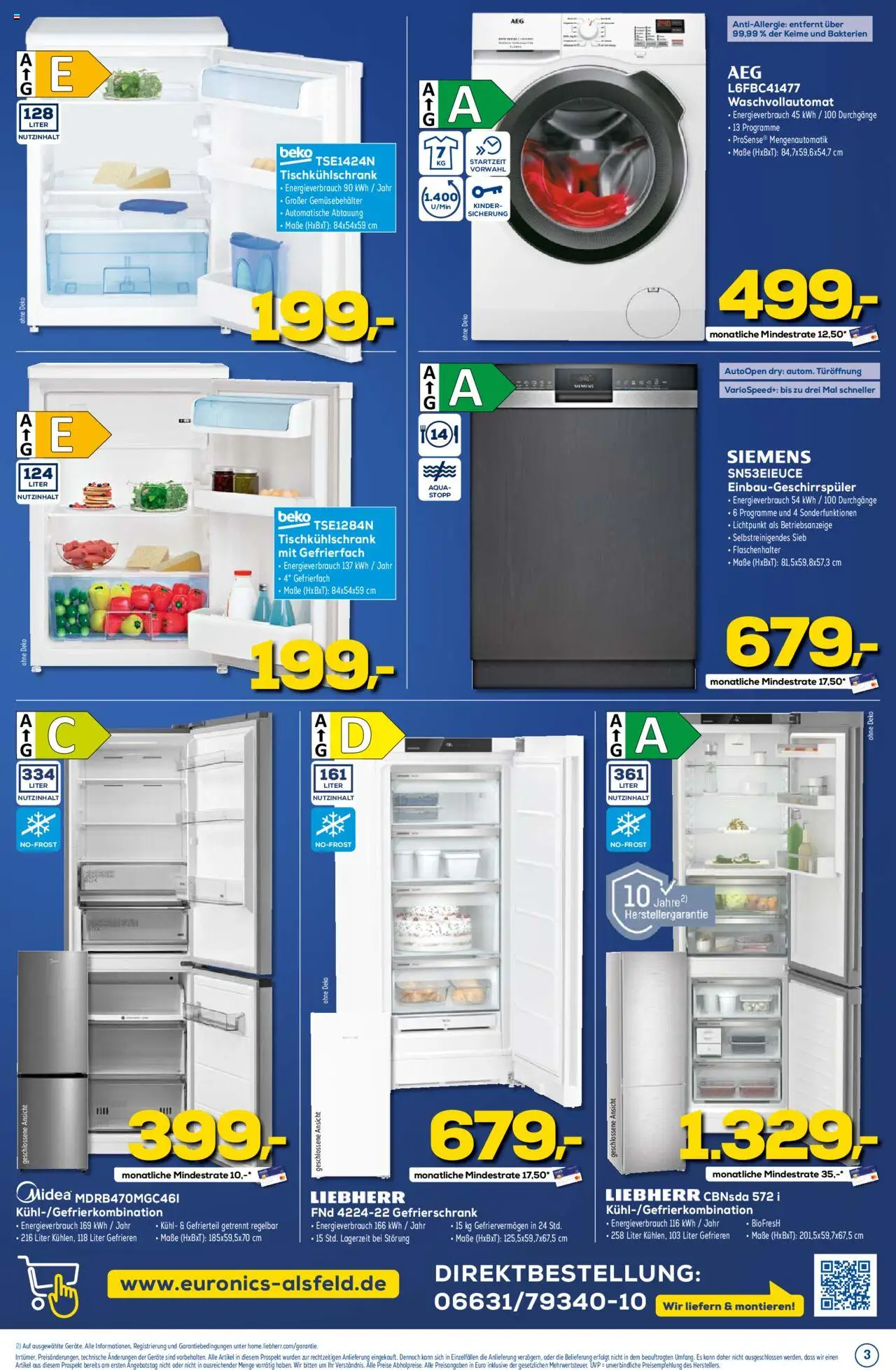 Euronics  Prospekt Lauterbach Alsfeld - Seite 3 - gültig ab 09.07.2025