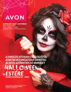 Előnézet AVON katalógus Halloween érvényes 2025.10.01.-tól