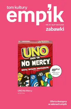 Podgląd Empik promocje - Tom kultury Zabawki, Art.Szkolne ważny od 16.07.2025