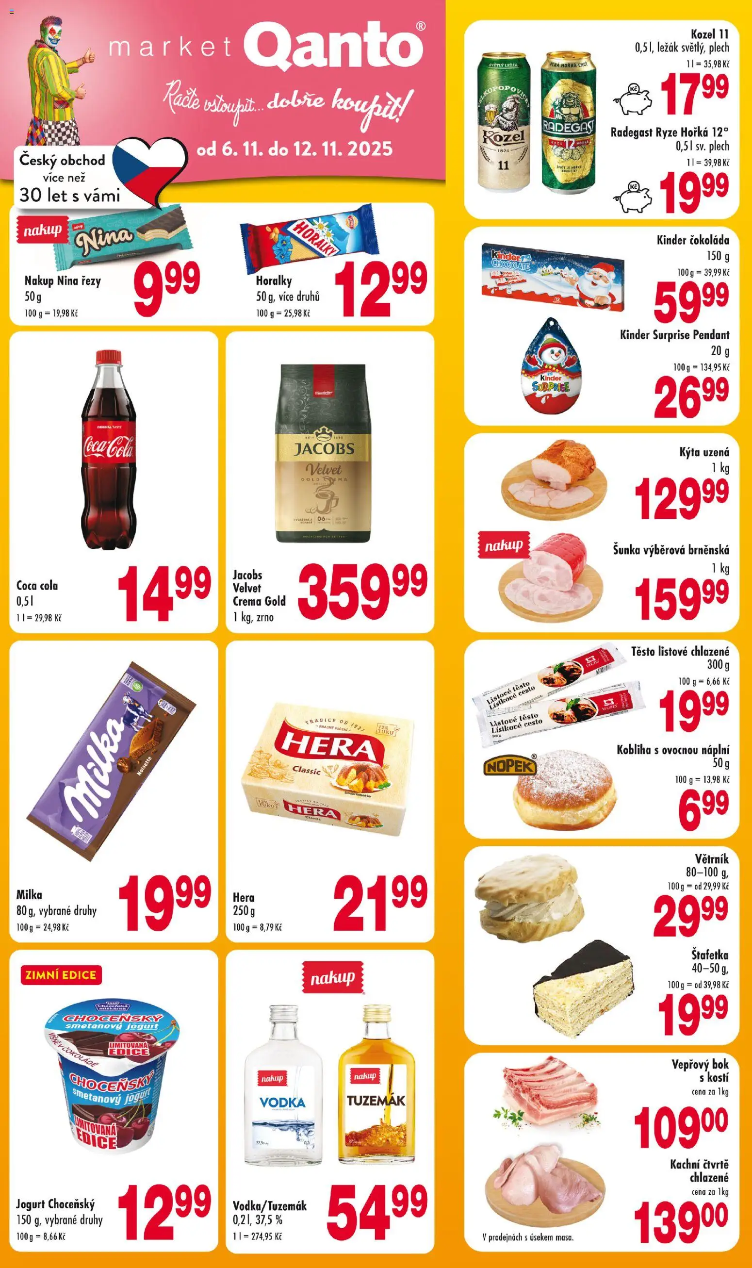 Astur & Qanto leták - strana 1- platný od 06.11.2025