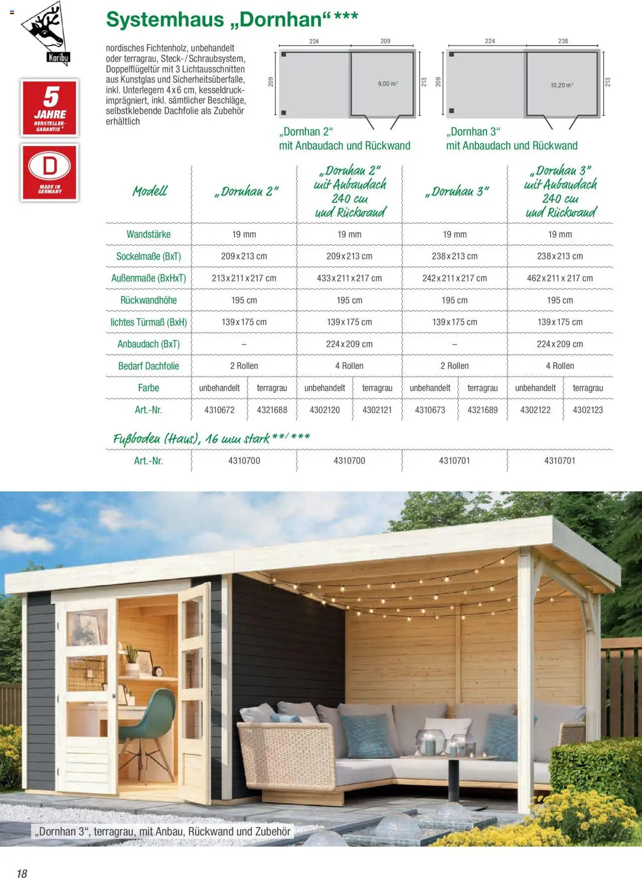 Toom Baumarkt Gartenhäuser & Carports  - Seite 18 - gültig ab 01.01.2025
