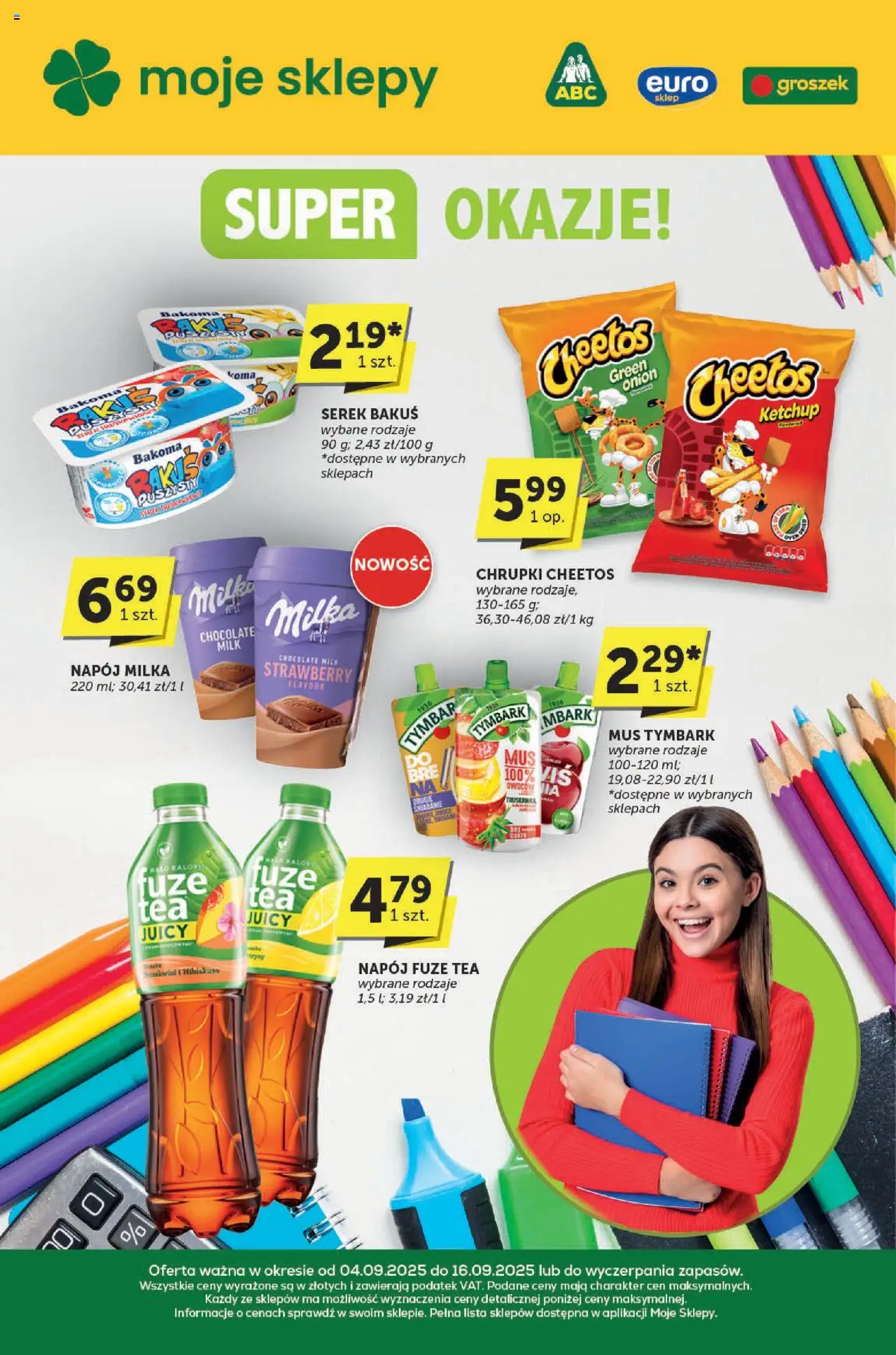 Euro Sklep Gazetka - Katalog - strona 1- ważny od 04.09.2025