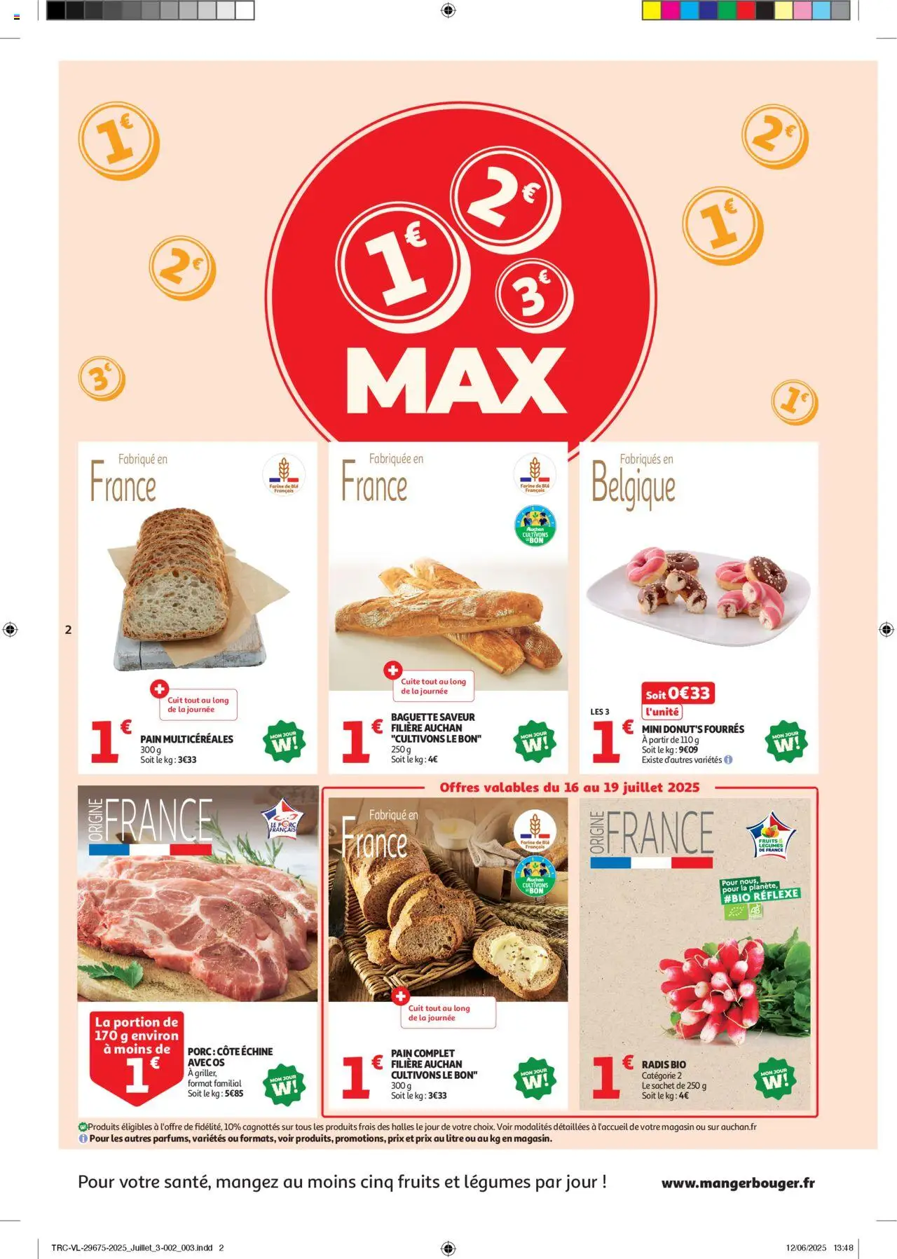 Auchan - C'est parti pour une année moins chère - pagina 2- geldig vanaf 16/07/2025