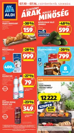 Előnézet Aldi Akciós újság érvényes 2025.07.10.-tól