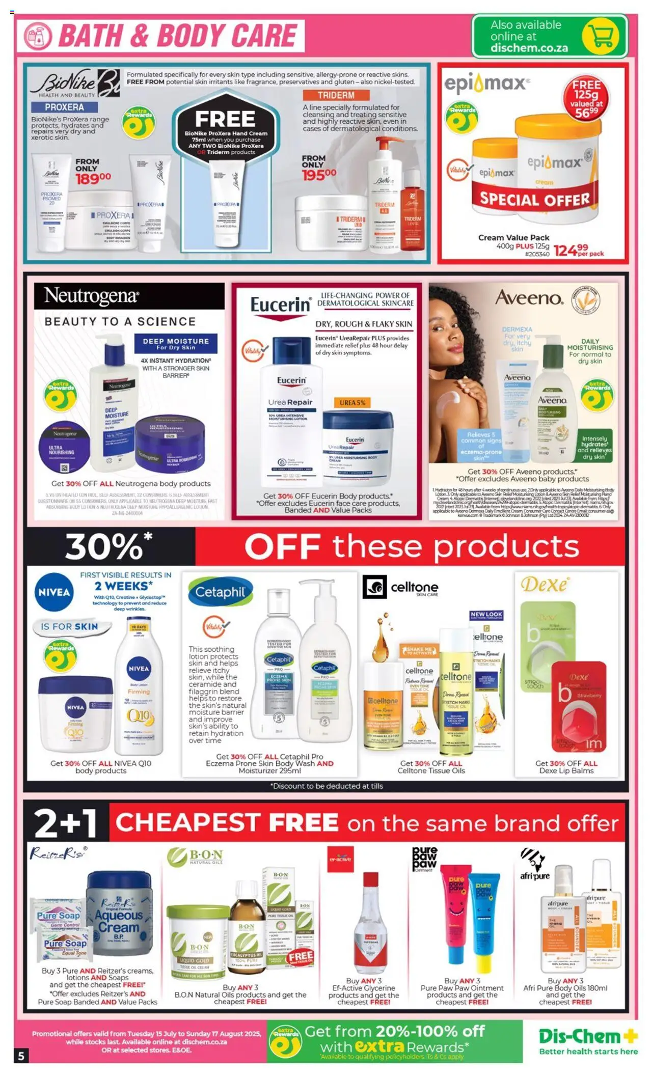 Dis-Chem Specials - page 5- valid from 15/07/2025