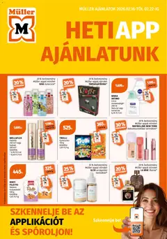 Előnézet Müller Akciós újság érvényes 2026.02.16.-tól