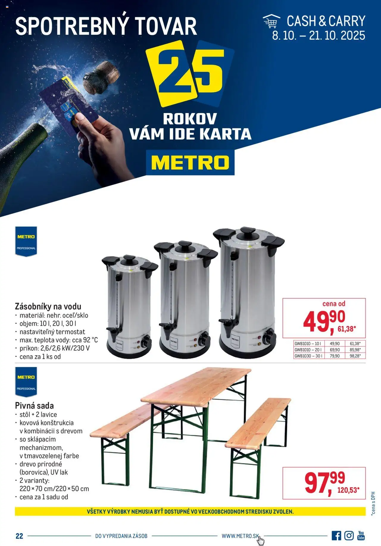 Metro Spotrebný tovar - strana 1- platný od 08.10.2025