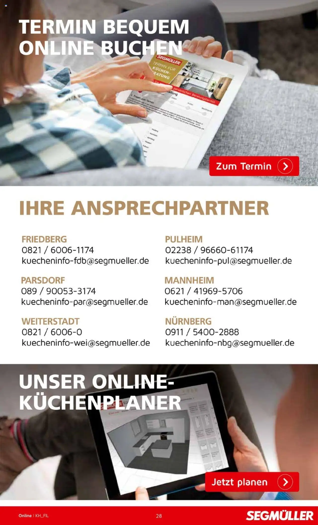 Segmüller Küchenkatalog - Seite 28 - gültig ab 16.09.2025