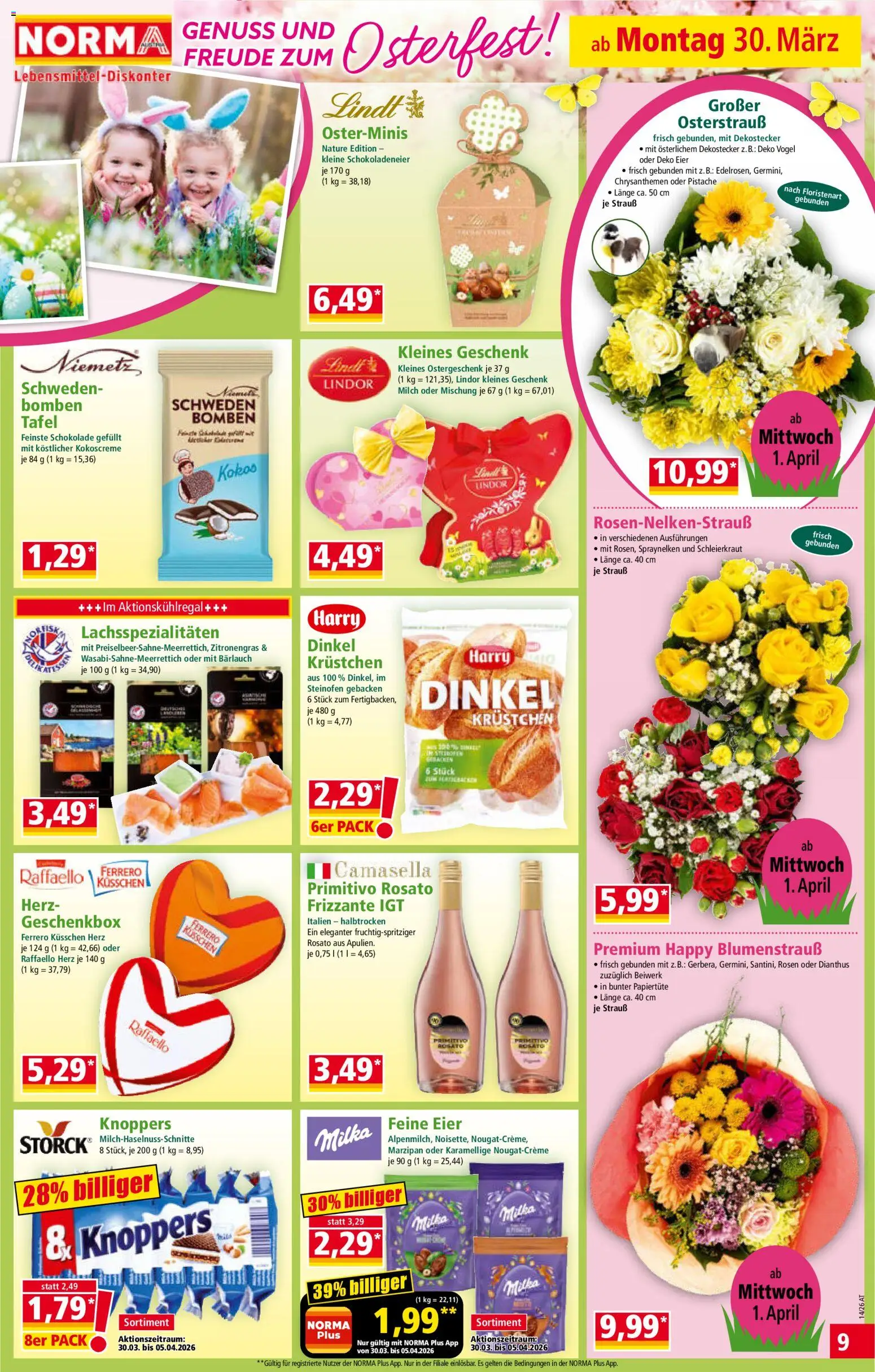 Norma Flugblatt - page 9- valid from 30.03.2026