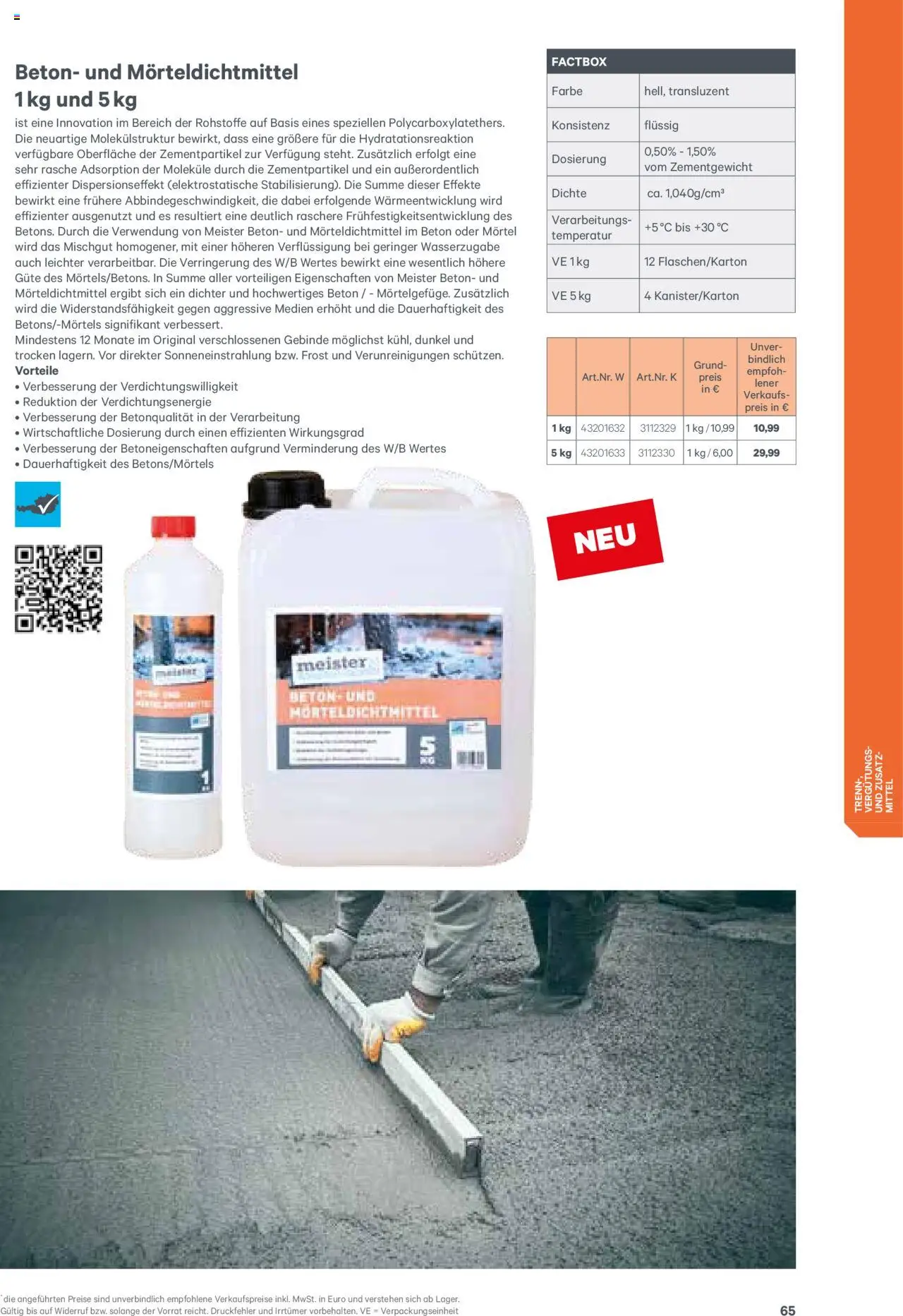 Lagerhaus meister Katalog 2025 - Seite 65- gültig ab 08.01.2025