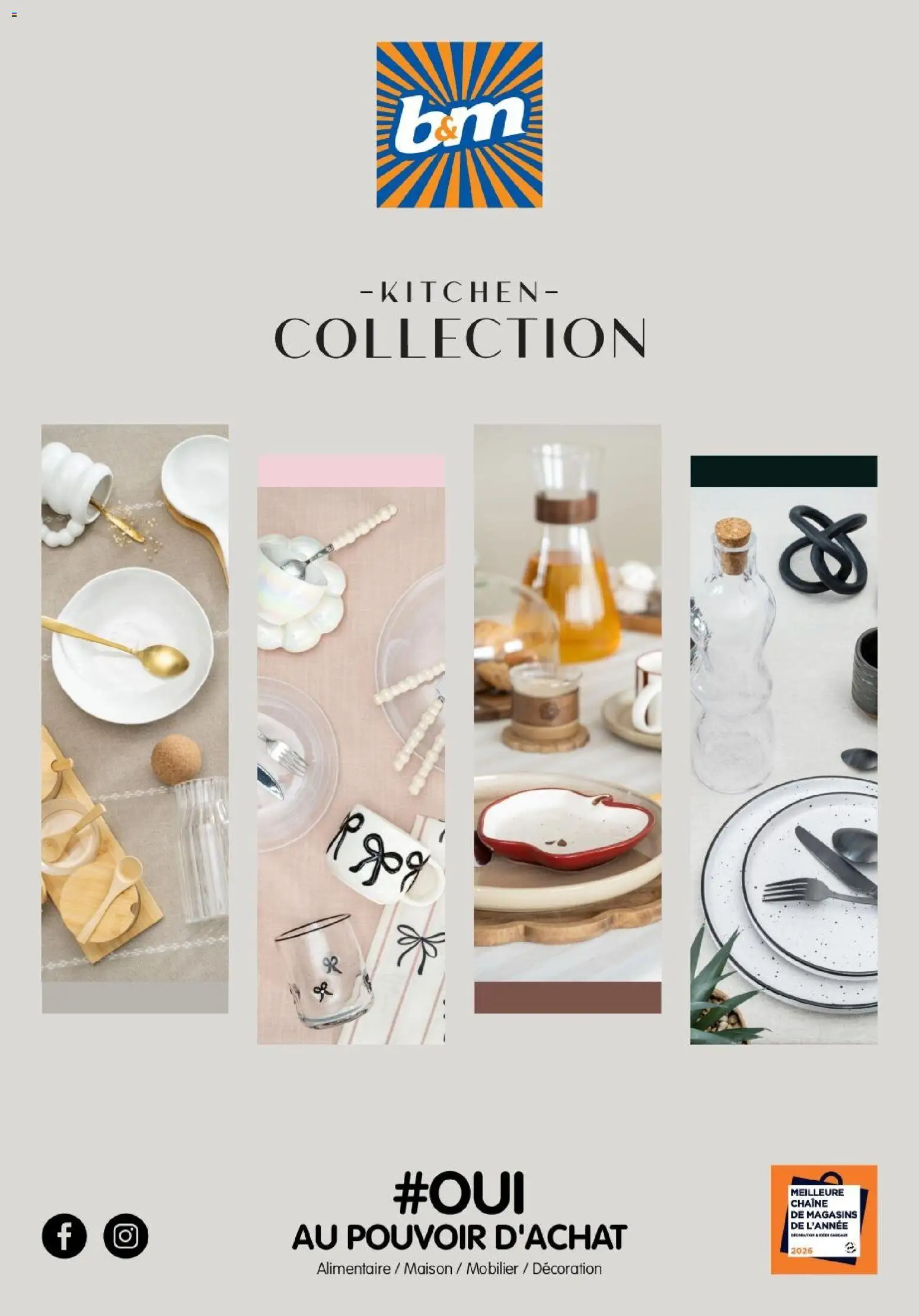 B&M - Catalogue Art De La Table - page 1 - valable à partir du 29/12/2025