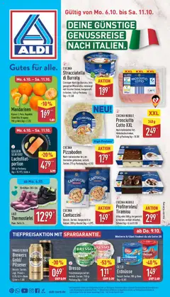 Vorschau Aldi Prospekt 	 gültig ab 06.10.2025