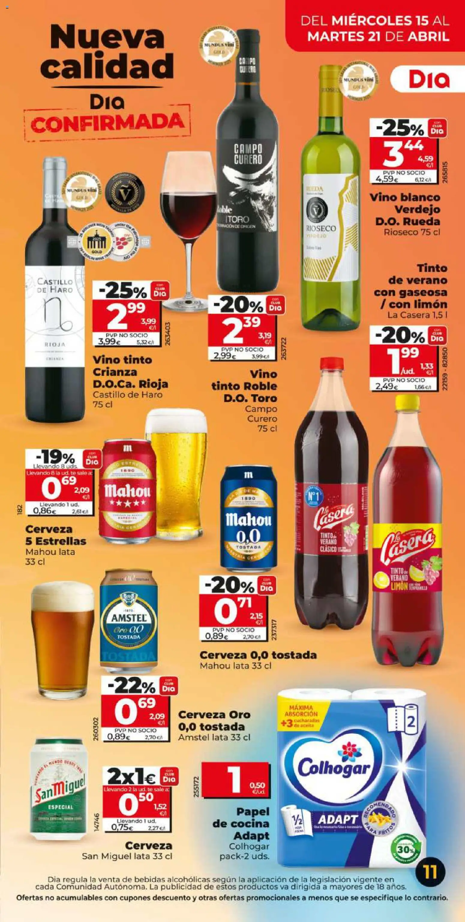 Dia - folleto Market - Página de 11 - Válido desde 15/04/2026