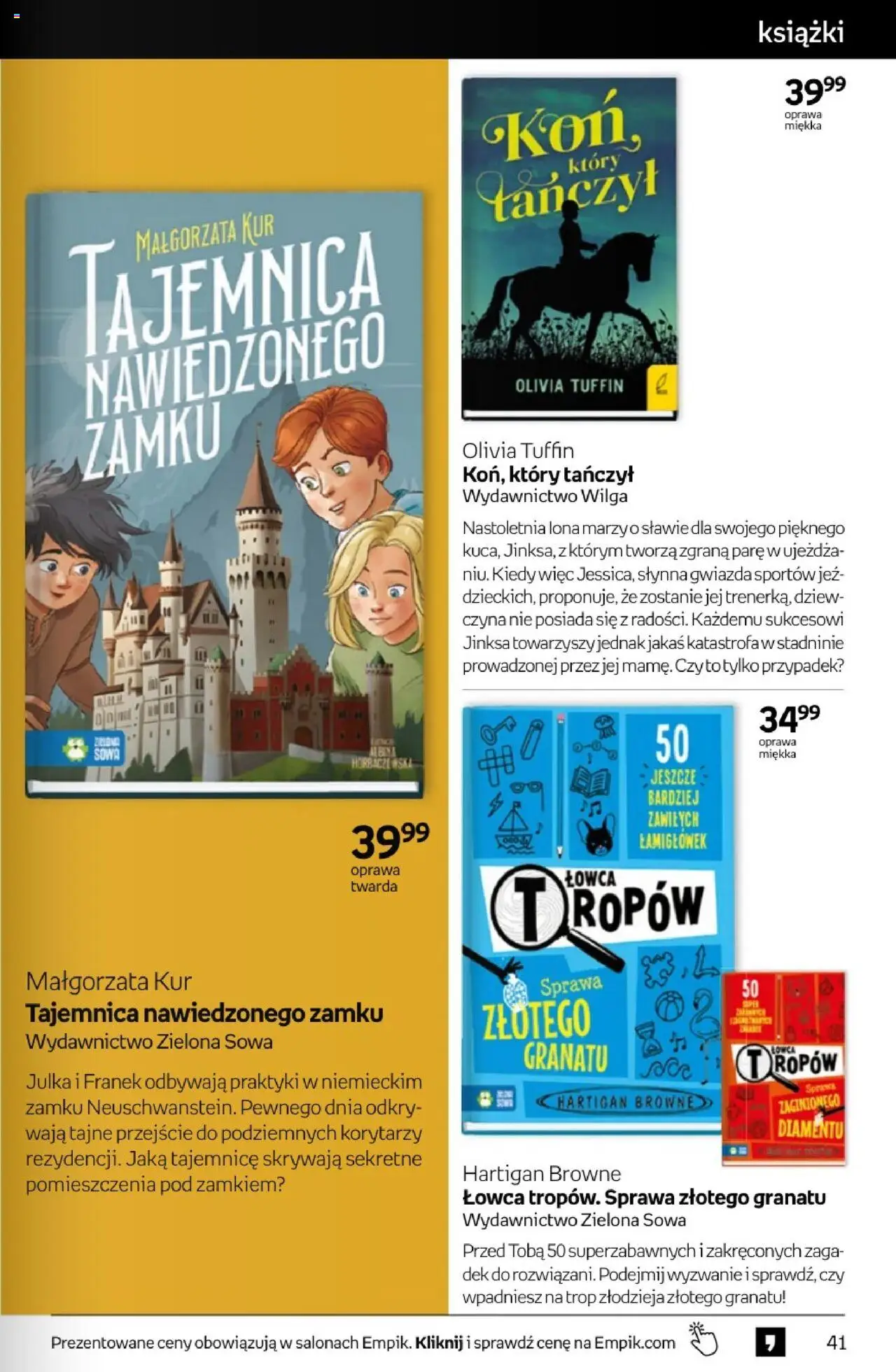 Empik promocje - Tom kultury Książki - strona 41- ważny od 16.07.2025