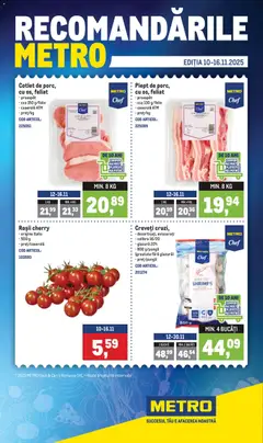 Catalog Metro valabil de la 10.11.2025