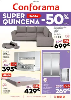 Vista previa del folleto Conforama folleto válido desde 18/12/2025