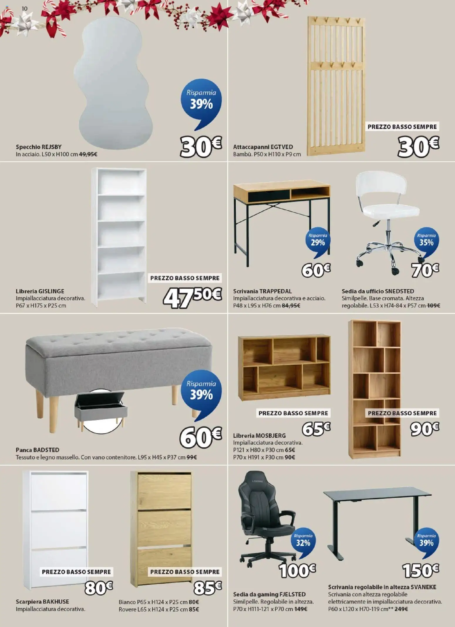 Volantino JYSK	 - pagina 10 - valido dal 24/11/2025