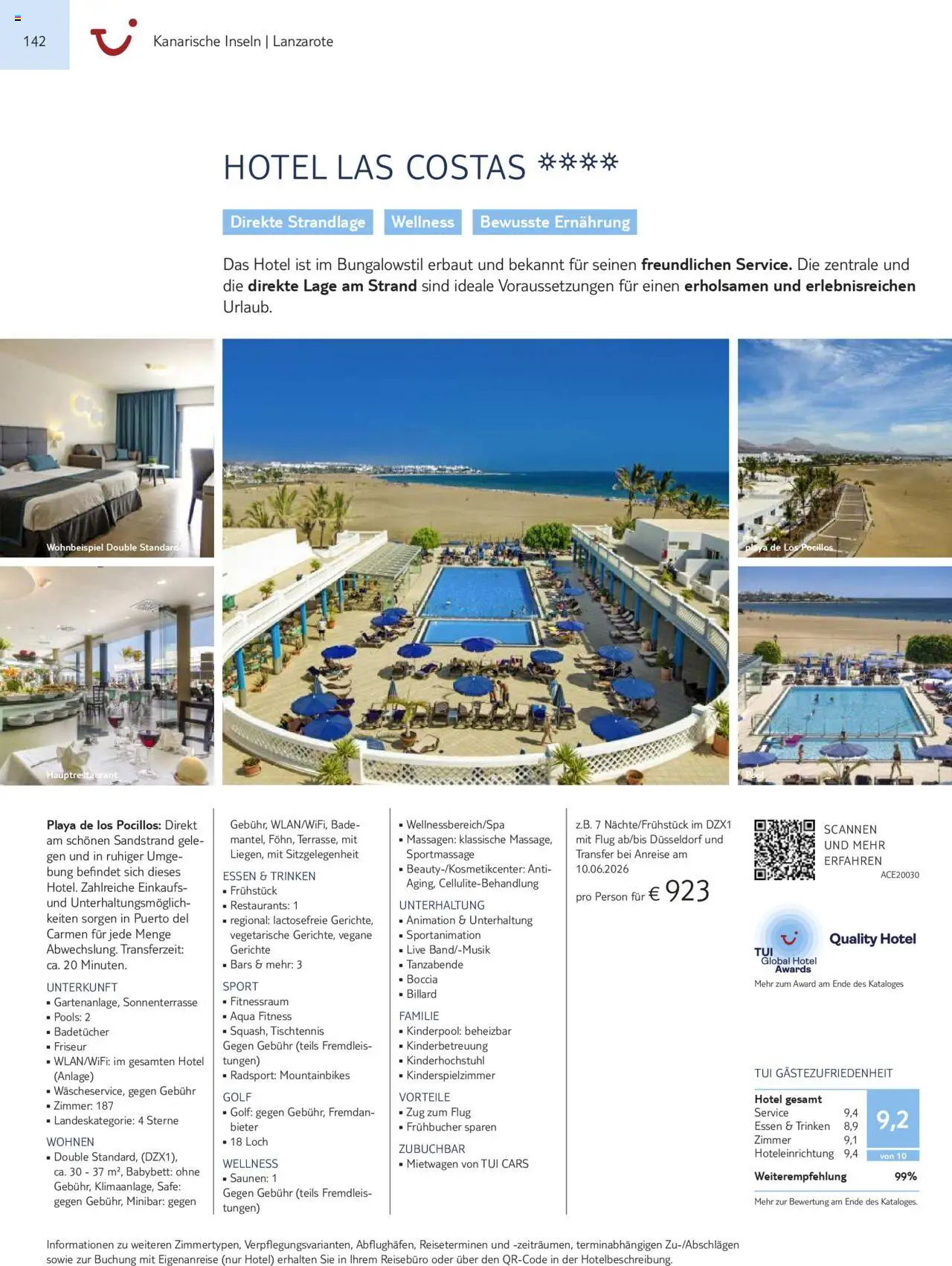 TUI Prospekt Kanaren, Kapverden & Senegal 2025/26	  - Seite 142 - gültig ab 01.11.2025