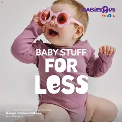 Preview Babies R Us Baby Stuff for Less 2 valid from 21/08/2025