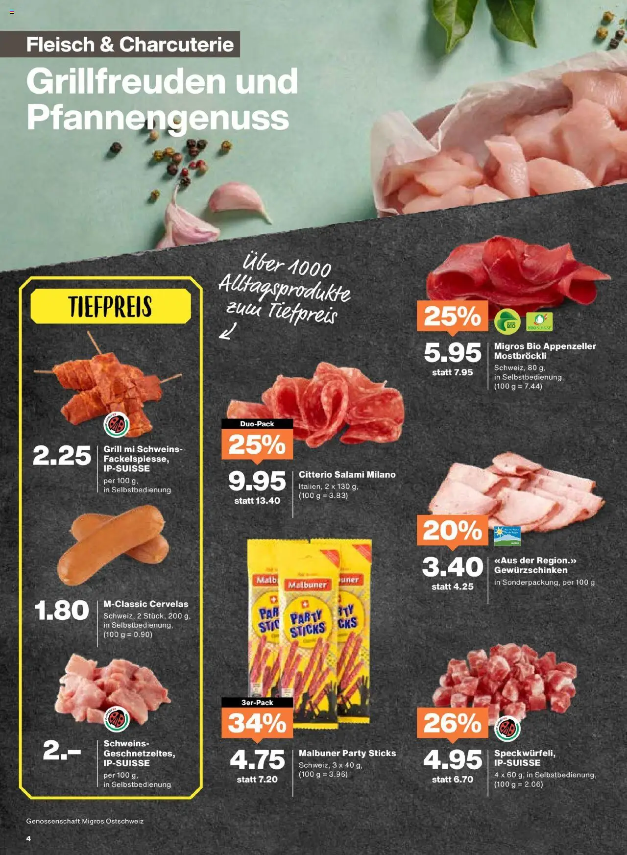 Migros Aktionen - Seite 4- gültig ab 22.07.2025