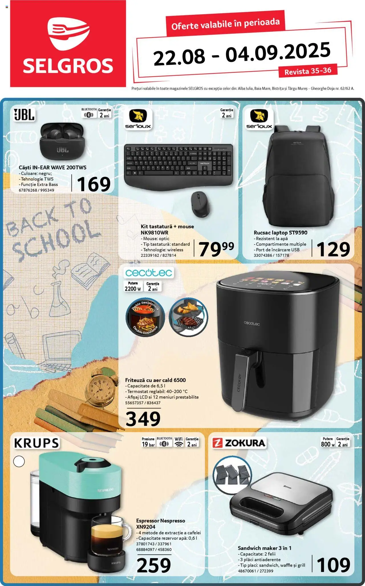 Catalog Selgros - Nonfood - pagina 1- valabil de la 22.08.2025