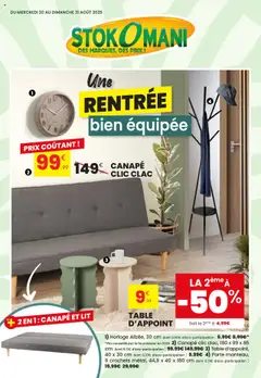 Aperçu Stokomani catalogue valable à partir du 20/08/2025