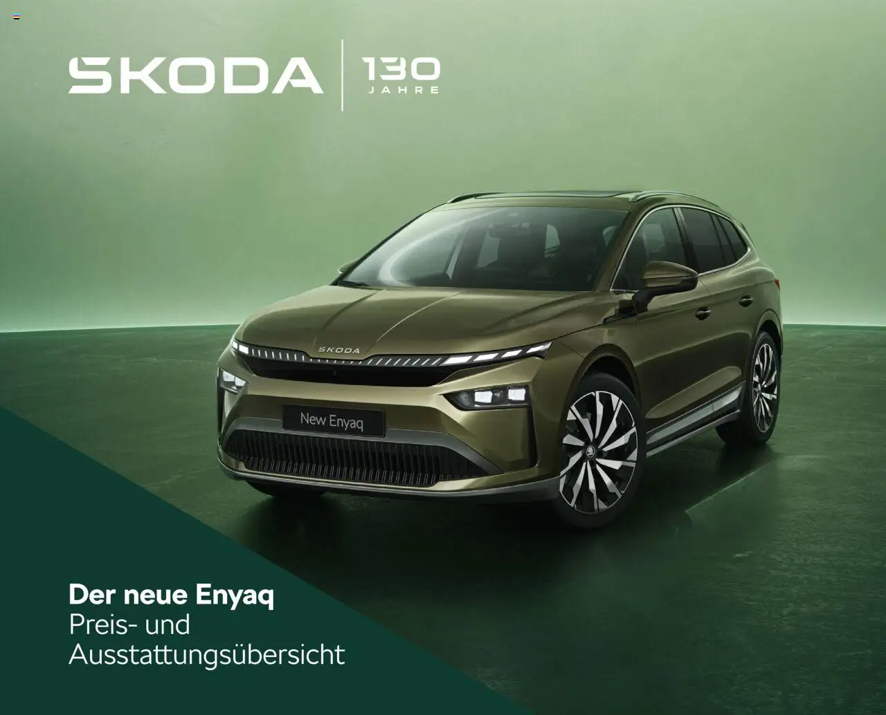 Škoda Enyaq Preisliste - Seite 1 - gültig ab 09.05.2025