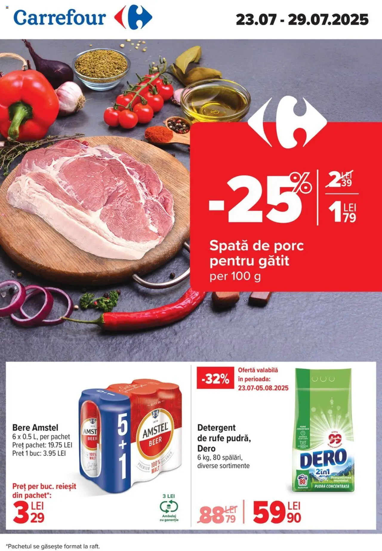 Catalog Carrefour - pagina 1- valabil de la 23.07.2025