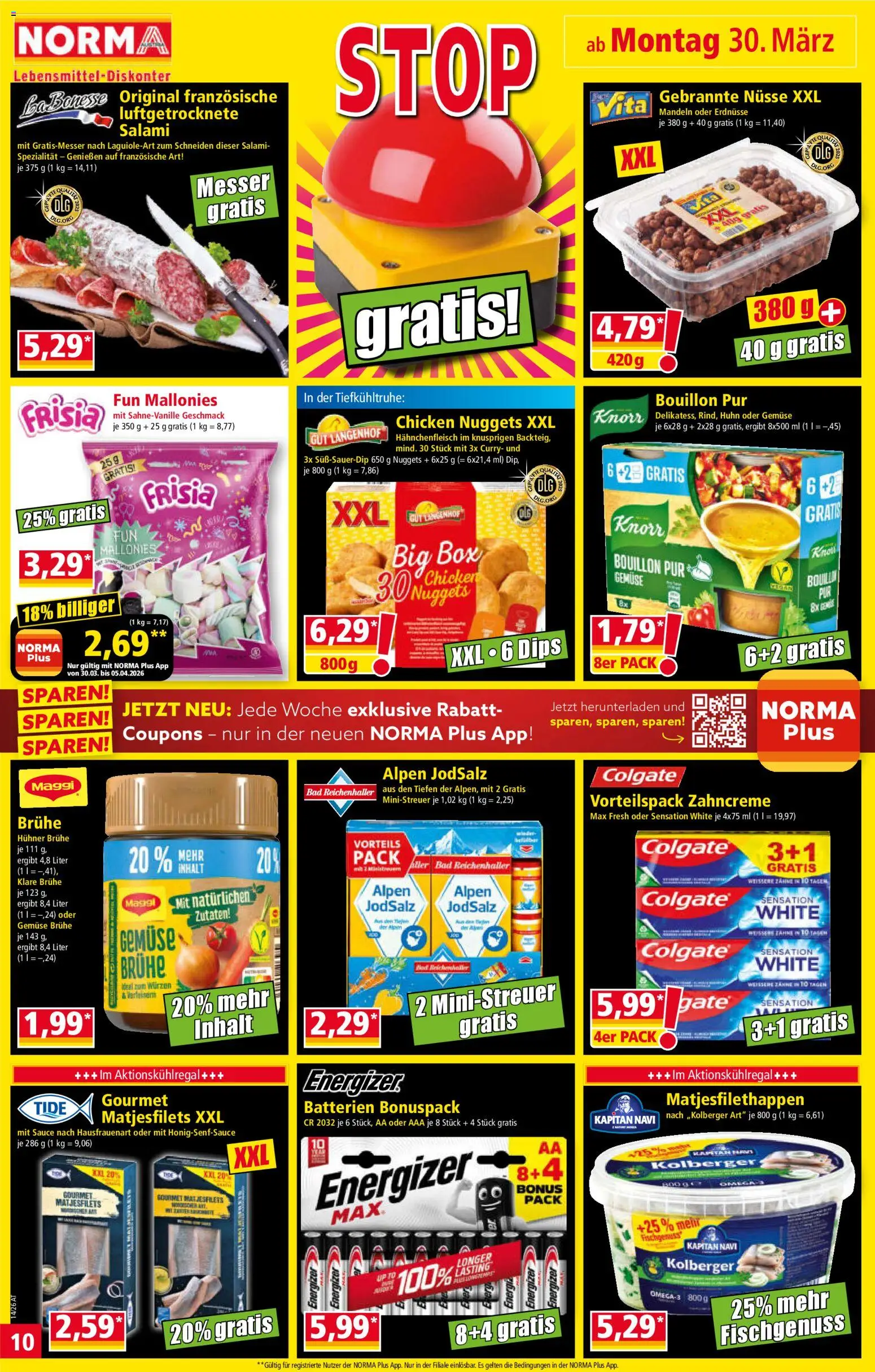 Norma Flugblatt - page 10- valid from 30.03.2026