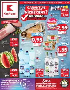 Kaufland leták platný od 14.08.2025
