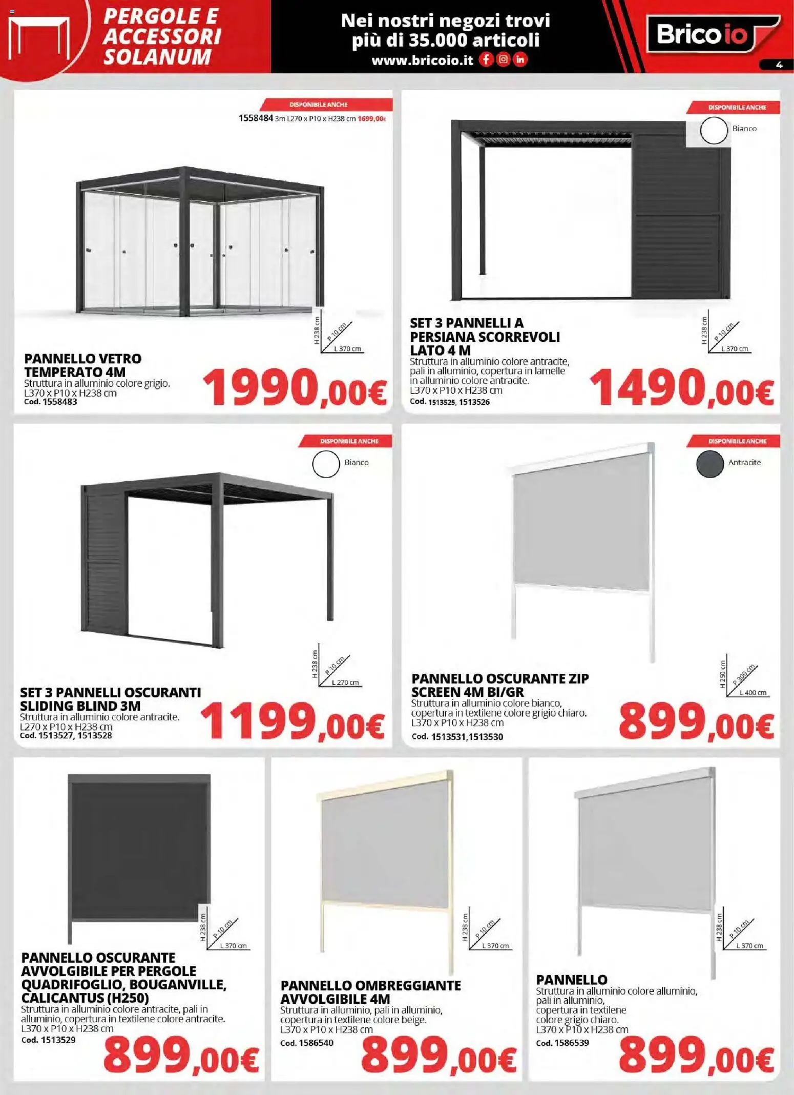 Brico io volantino - pagina 4 - valido dal 30/03/2026