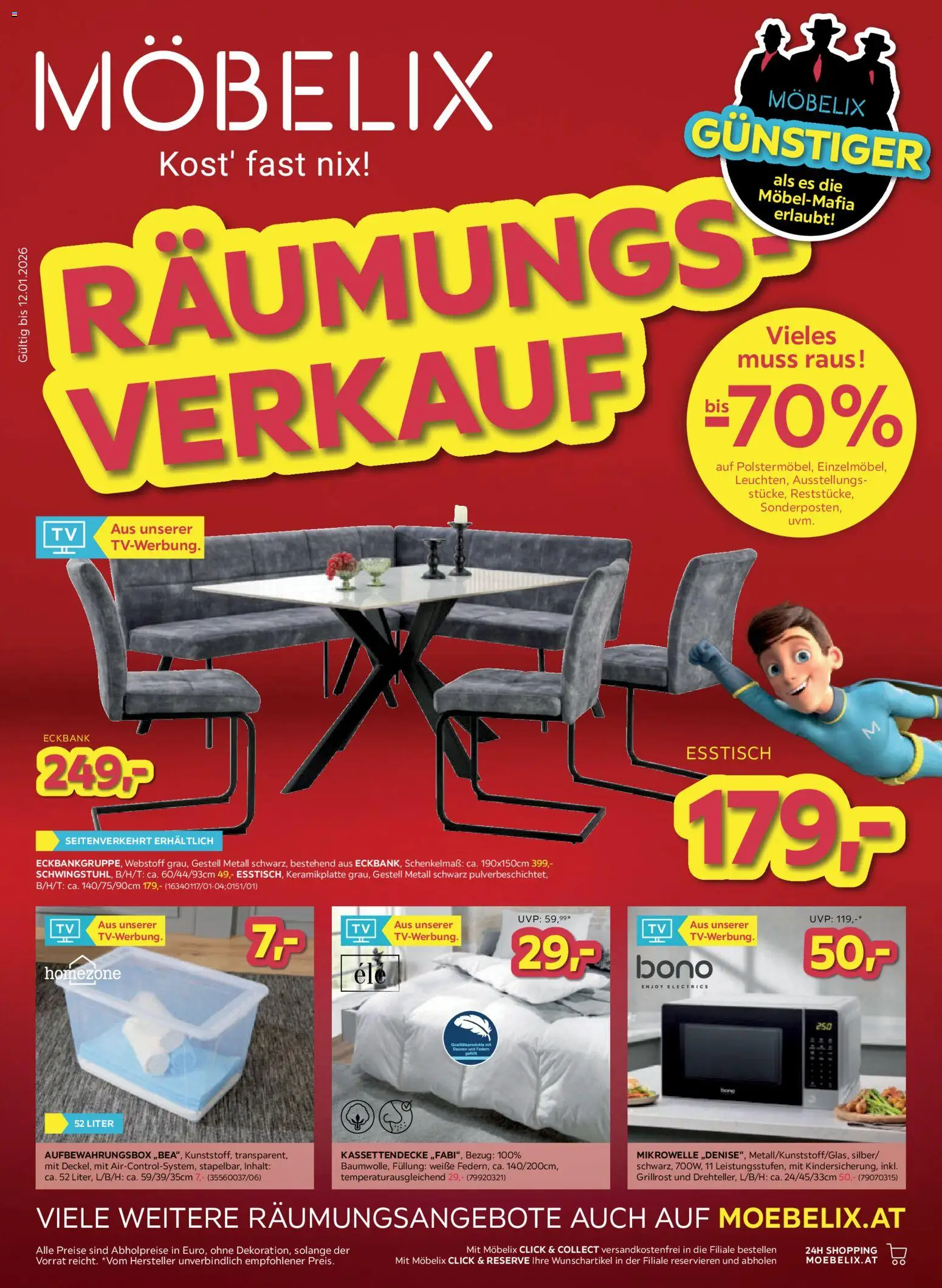 Möbelix Angebote - Seite 1- gültig ab 05.01.2026