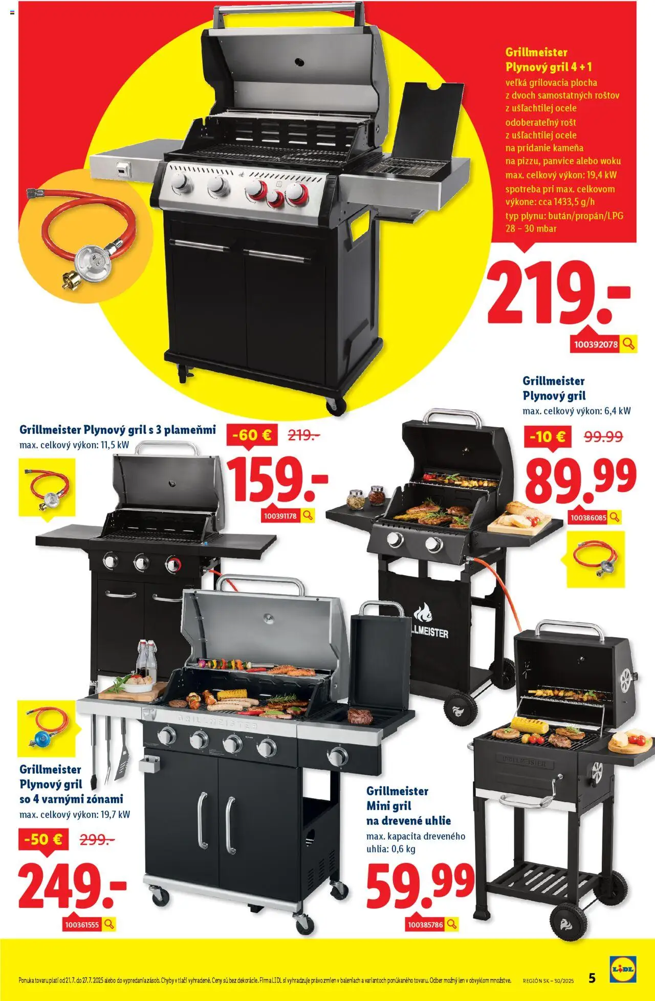 Lidl online magazín - strana 5- platný od 21.07.2025