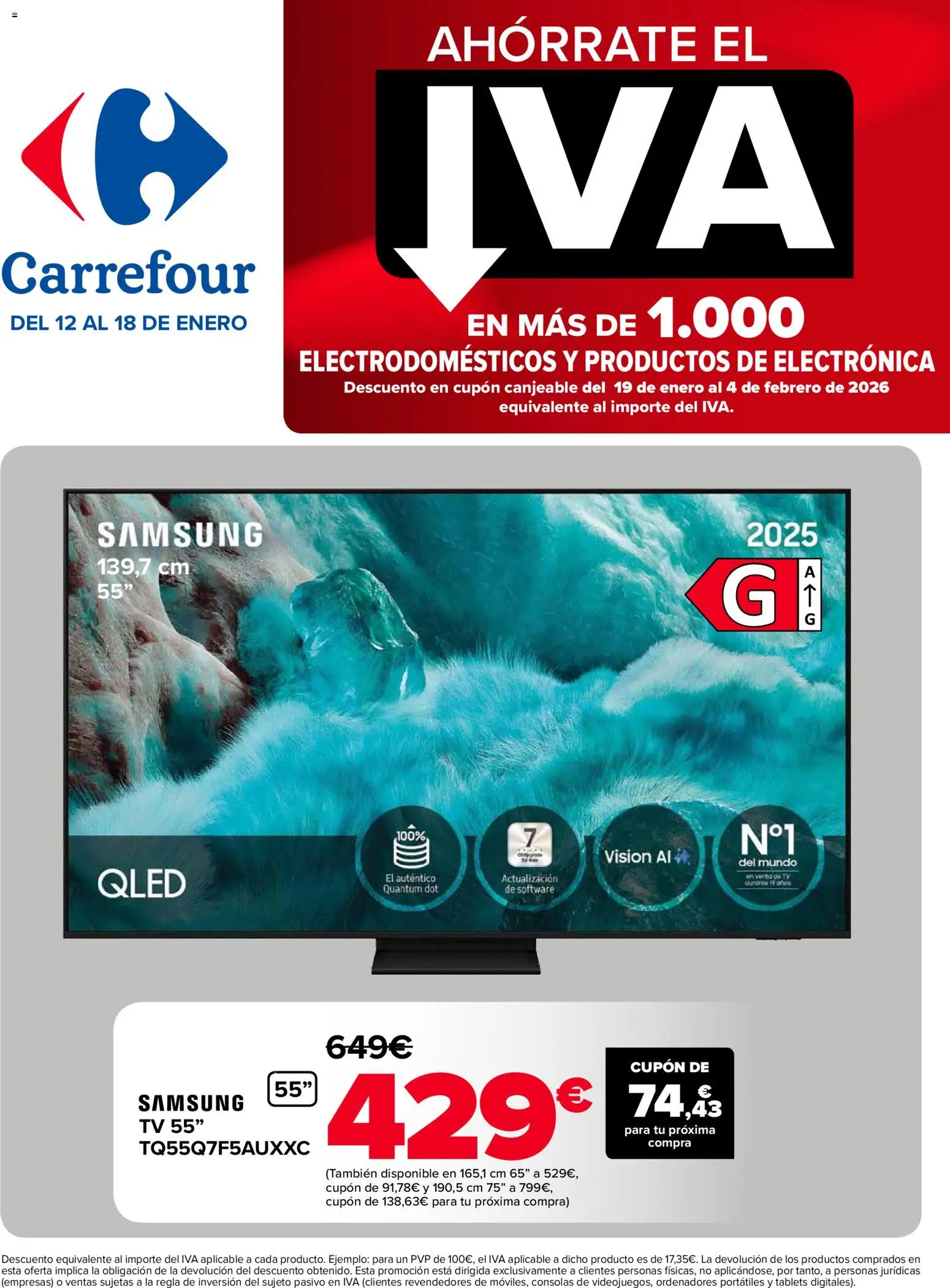Carrefour folleto - Página de 1 - Válido desde 12/01/2026