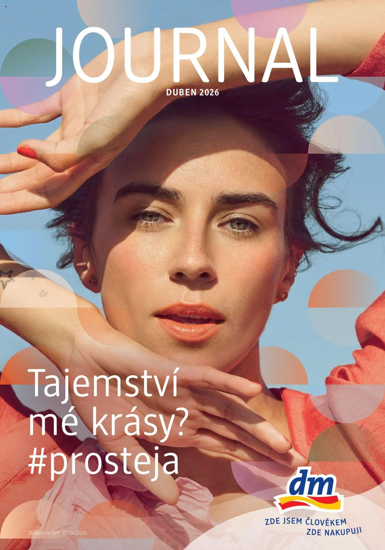 dm drogerie leták - strana 1- platný od 07.04.2026