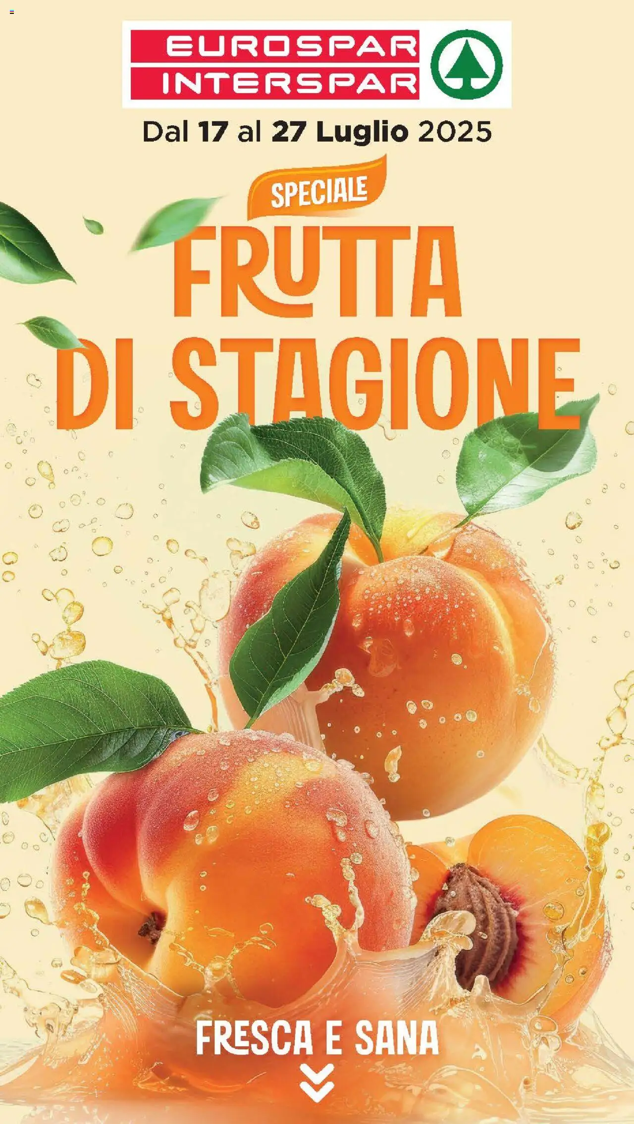 Eurospar Frutta di Stagione catalogo - pagina 1 - valido dal 17/07/2025