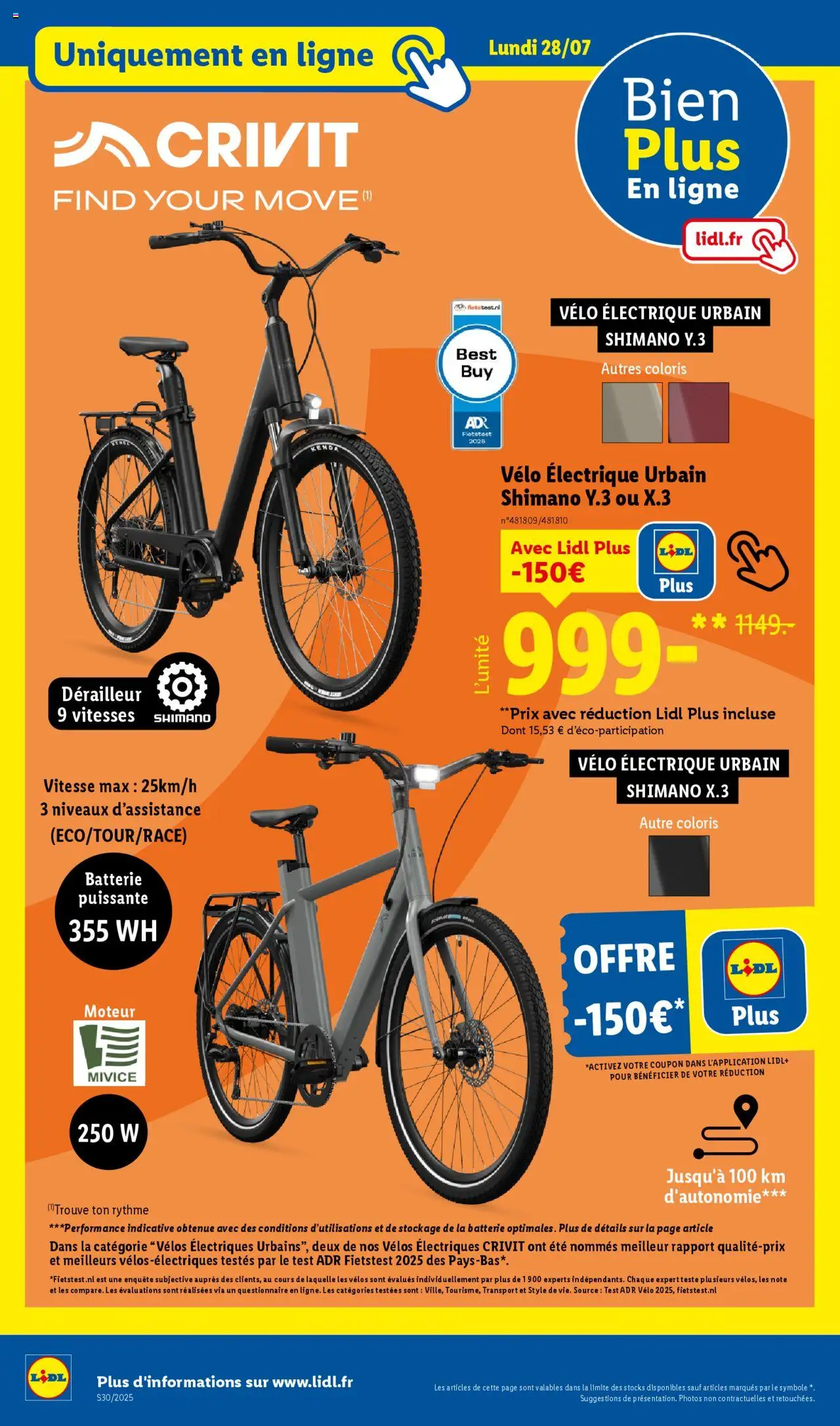 LIDL catalogue semaine 29 - page 68 - valable à partir du 24/07/2025