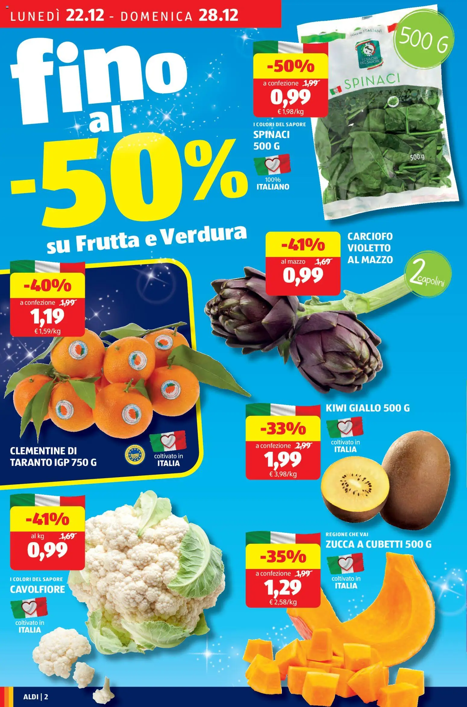 Volantino Aldi	 - pagina 2 - valido dal 22/12/2025