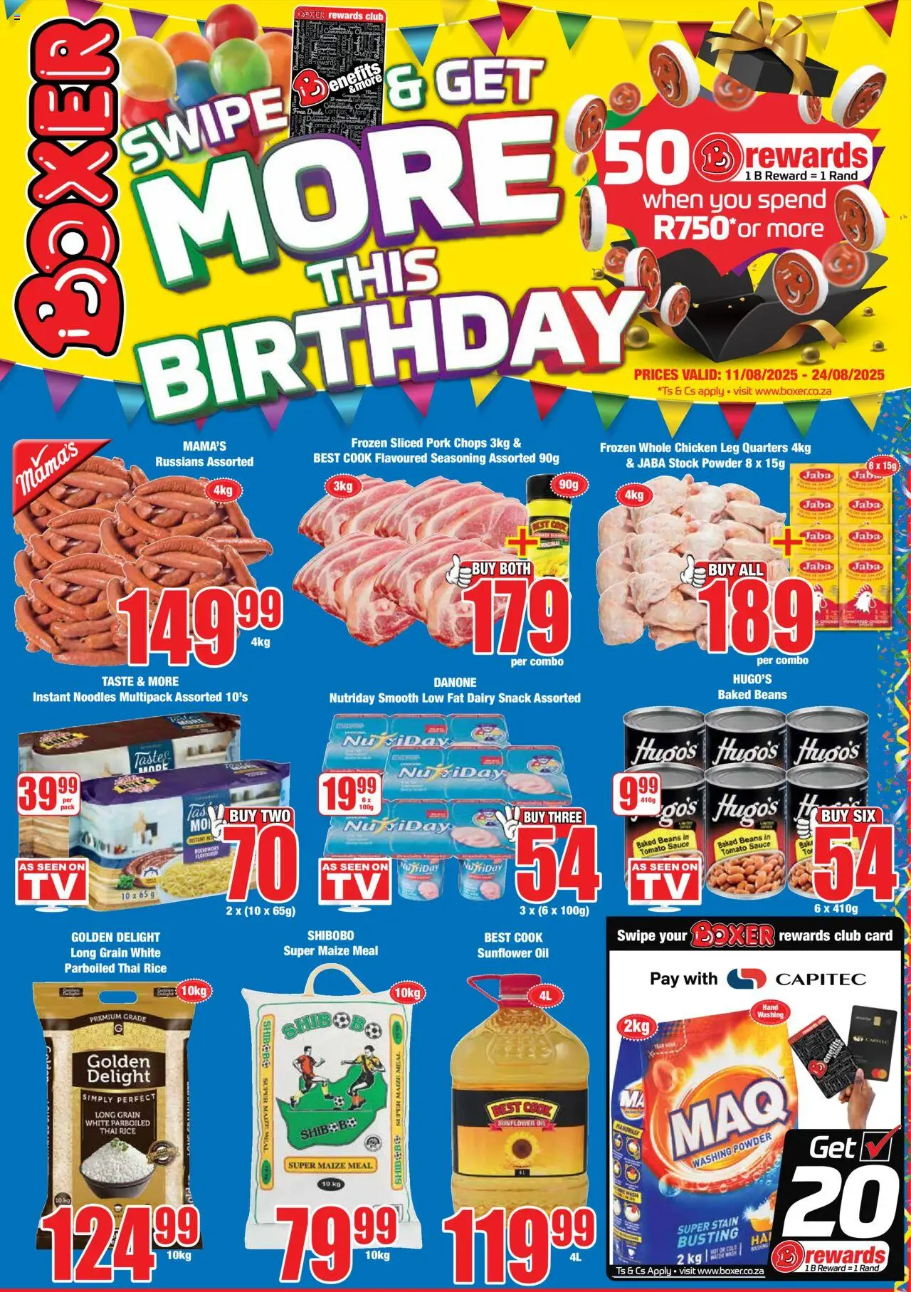 Boxer Specials - page 1- valid from 11/08/2025