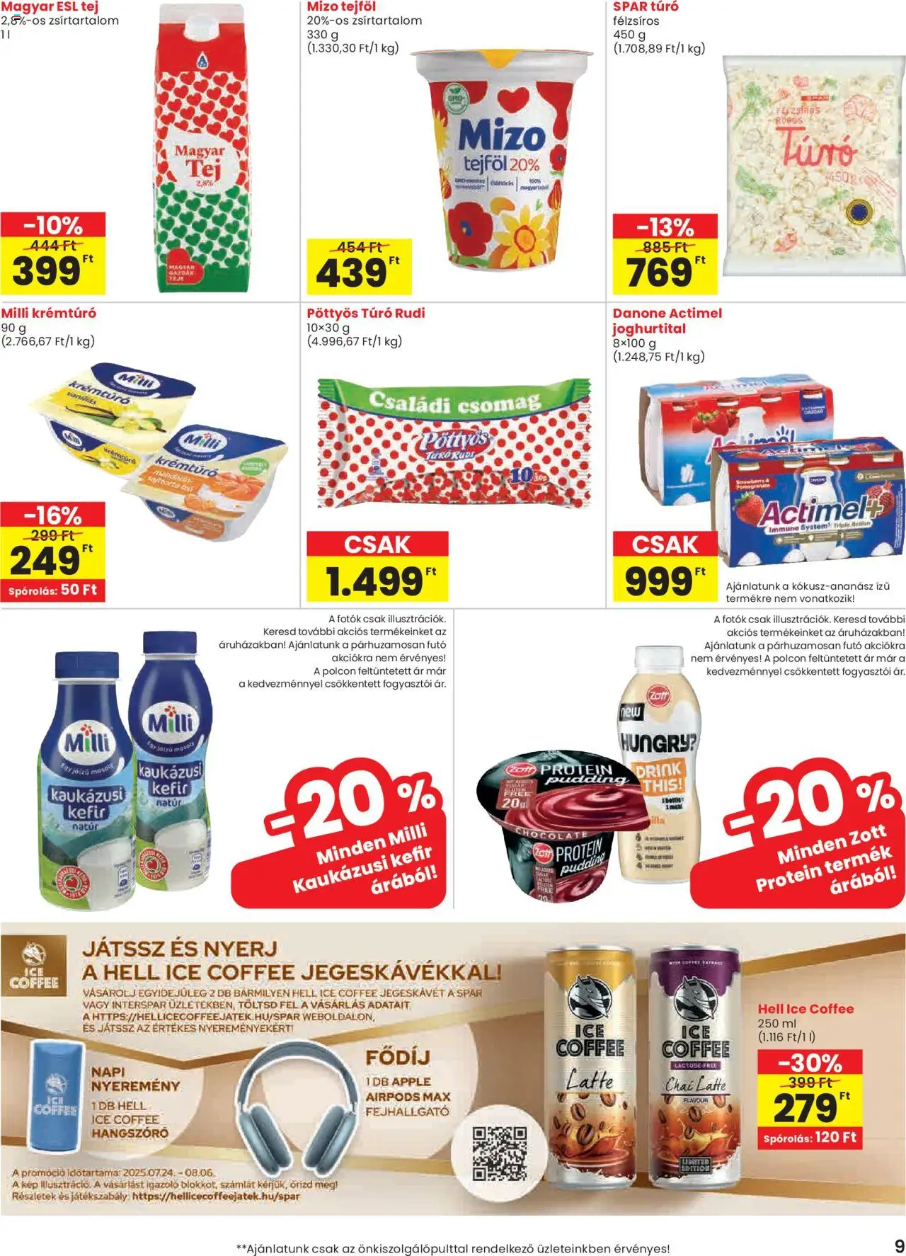 Spar Akciós újság - 9oldal - érvényes 2025.07.24.-tól