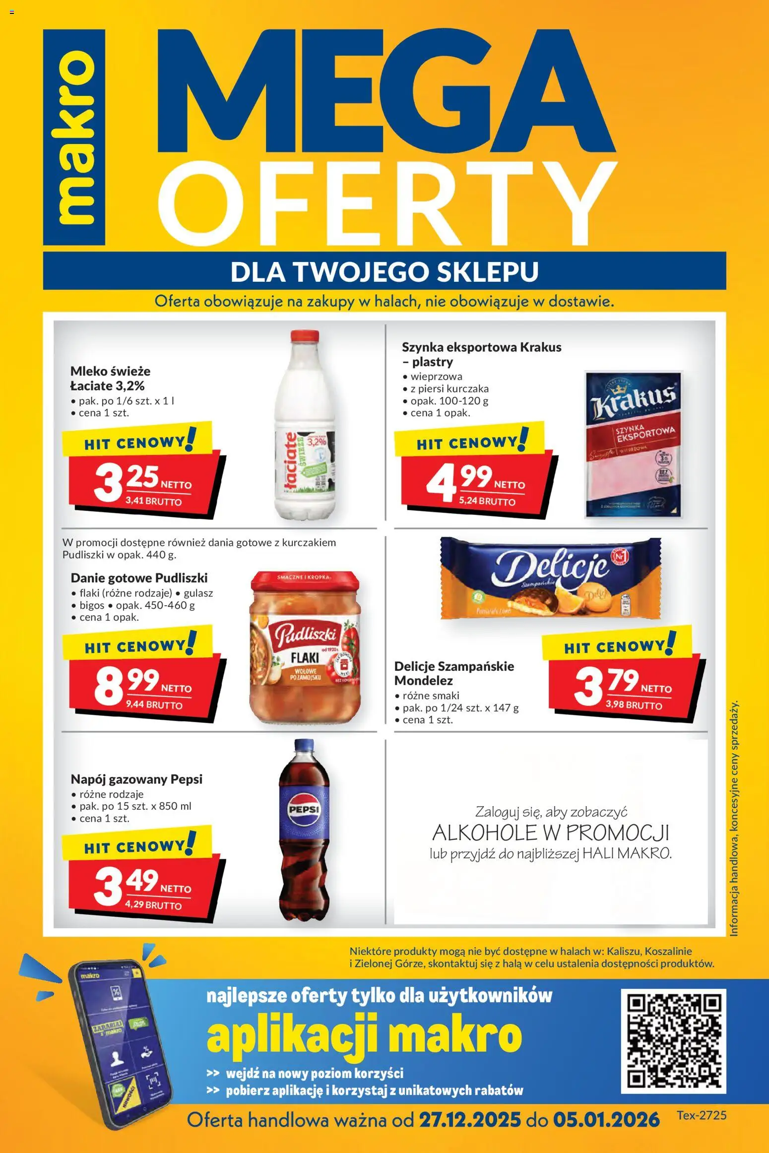 Makro Gazetka - Mega oferty dla Twojego Sklepu - strona 1- ważny od 27.12.2025
